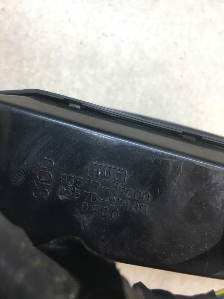 фото №6, Панель окон левый перед hyundai coupe i 93570-27000