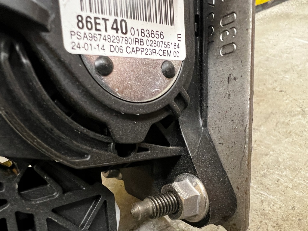 фото №7, Педали газа тормоза citroen c4 picasso ii peugeot traveller expert iii