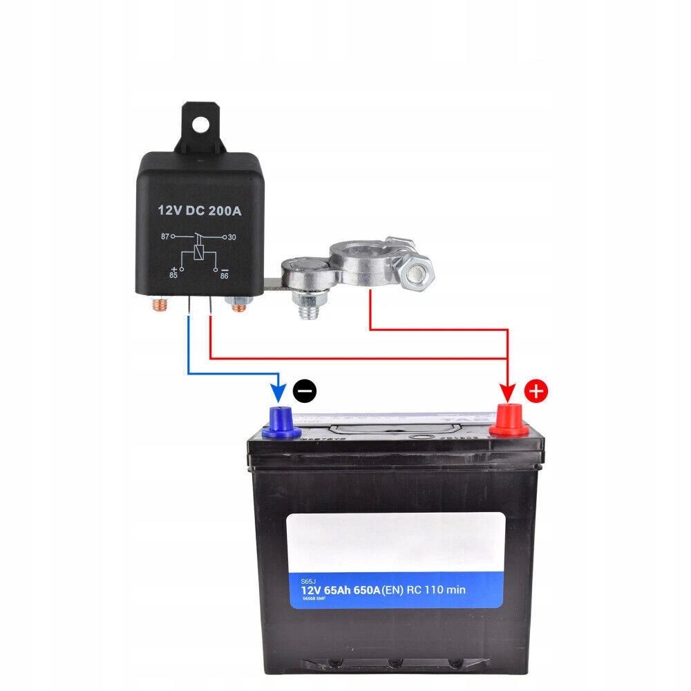 фото №8, Выключатель тока hebel аккумулятор реле автомобильный 12v +2 пульта