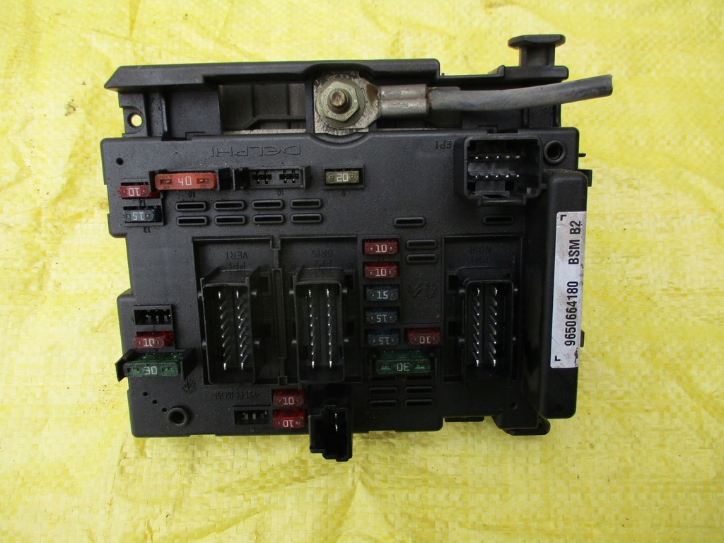 фото №1, Peugeot citroen модуль bsm 9650664180