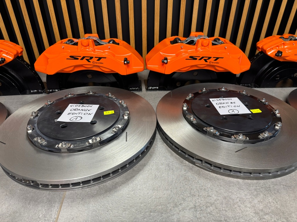 фото №6, Dodge challenger charger widebody супорти brembo + гальмівні диски orange edition