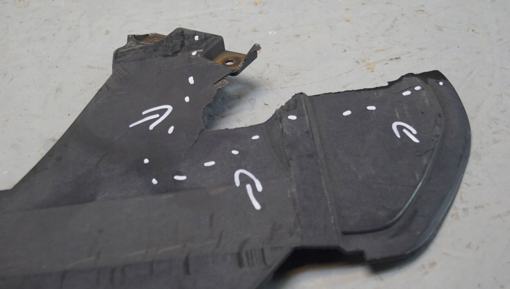 Купить Защита плита pod бампер перед ford s-max mk1 6m21-8b384-ag os155