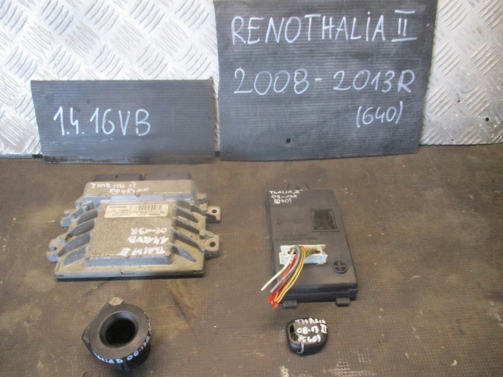 фото №1, Бортовой компьютер набор 8200673240 8200103749 renault thalia 08-13r
