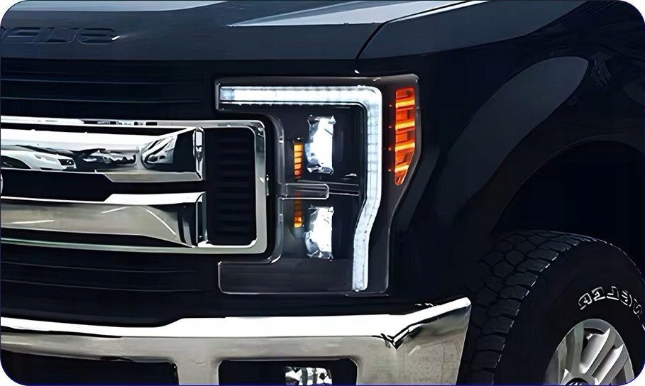 фото №9, Модуль фары автомобильных full led do лампы ford f250 f350 f450 f550 2017-2019