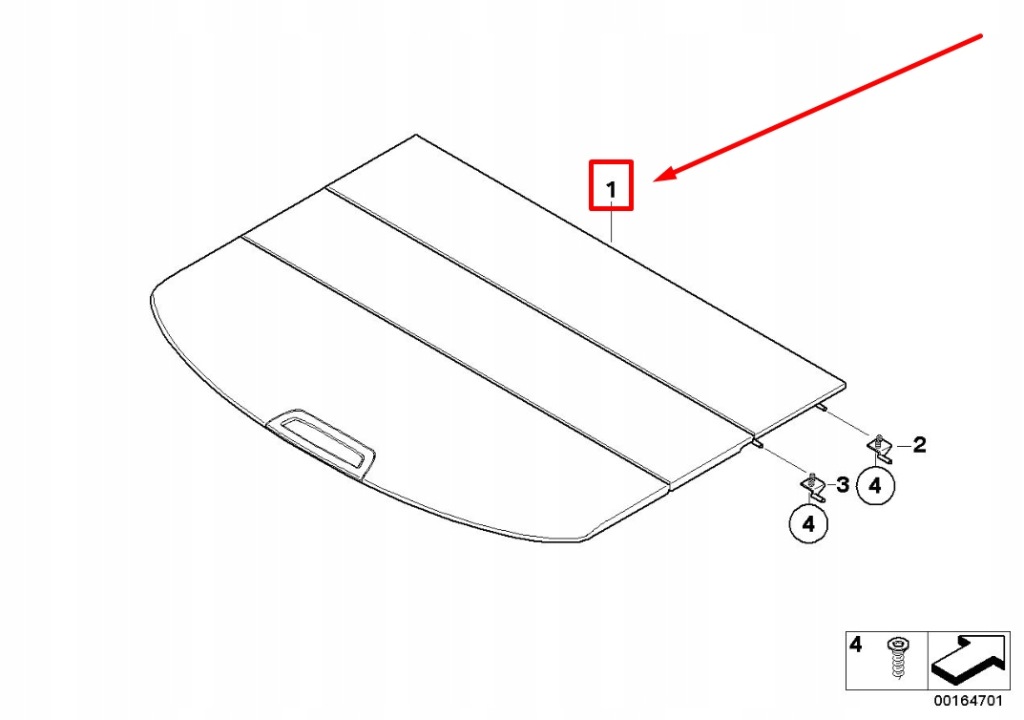 фото №5, Bmw x6 f16 rear window полка 51479312978 9312978