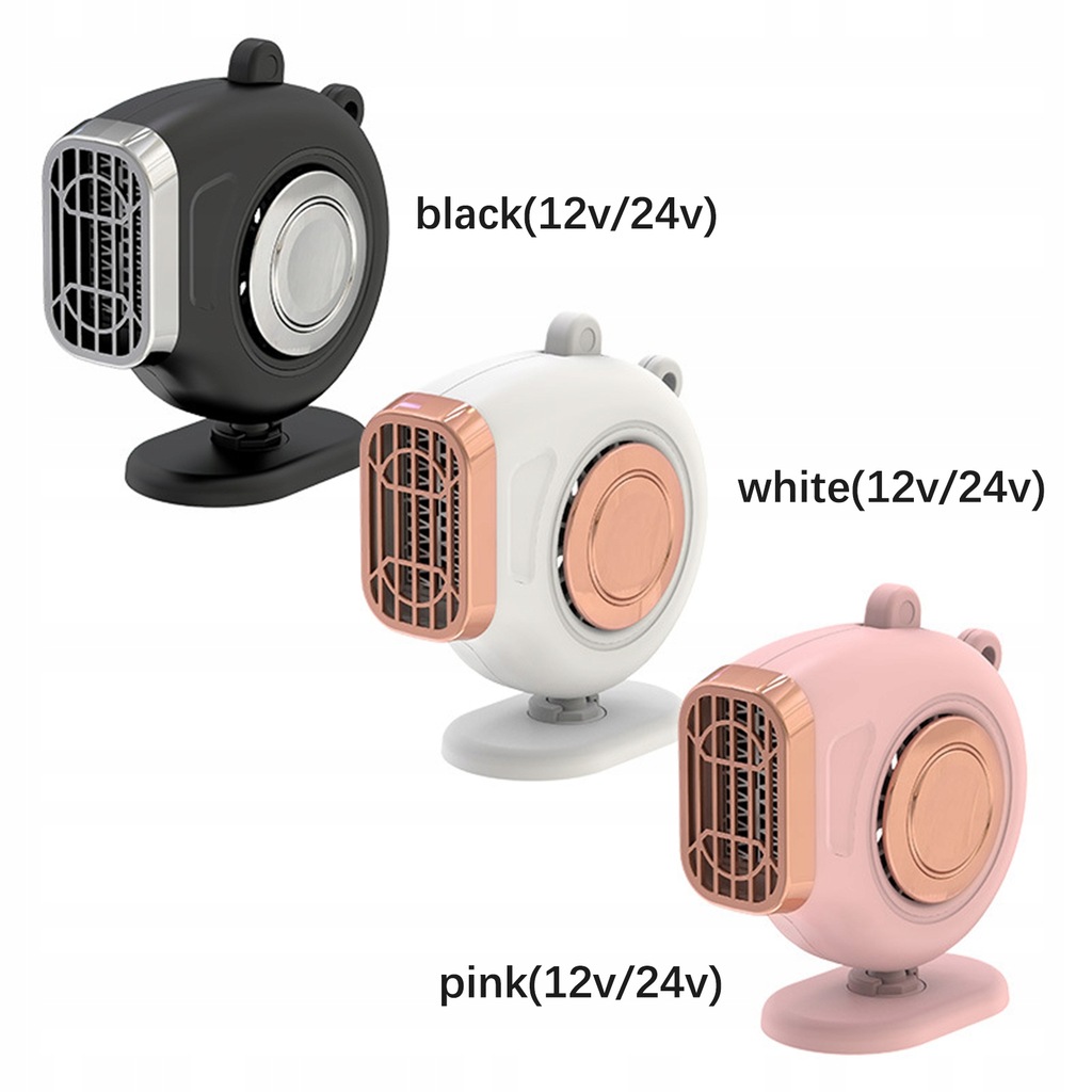 фото №15, Odmrażacz автомобільний обігрівач чорний 12v