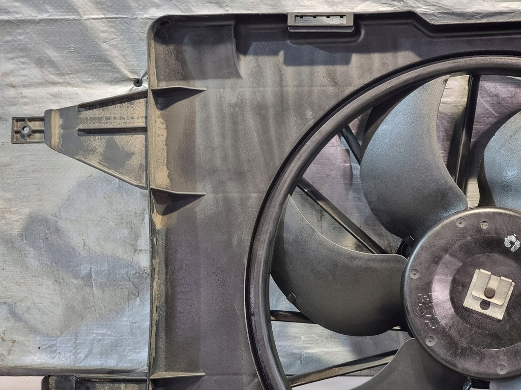 фото №10, Вентилятор радиатора оригинальный номер 8200151464 renault megane ii 1.5 dci 60kw 03r