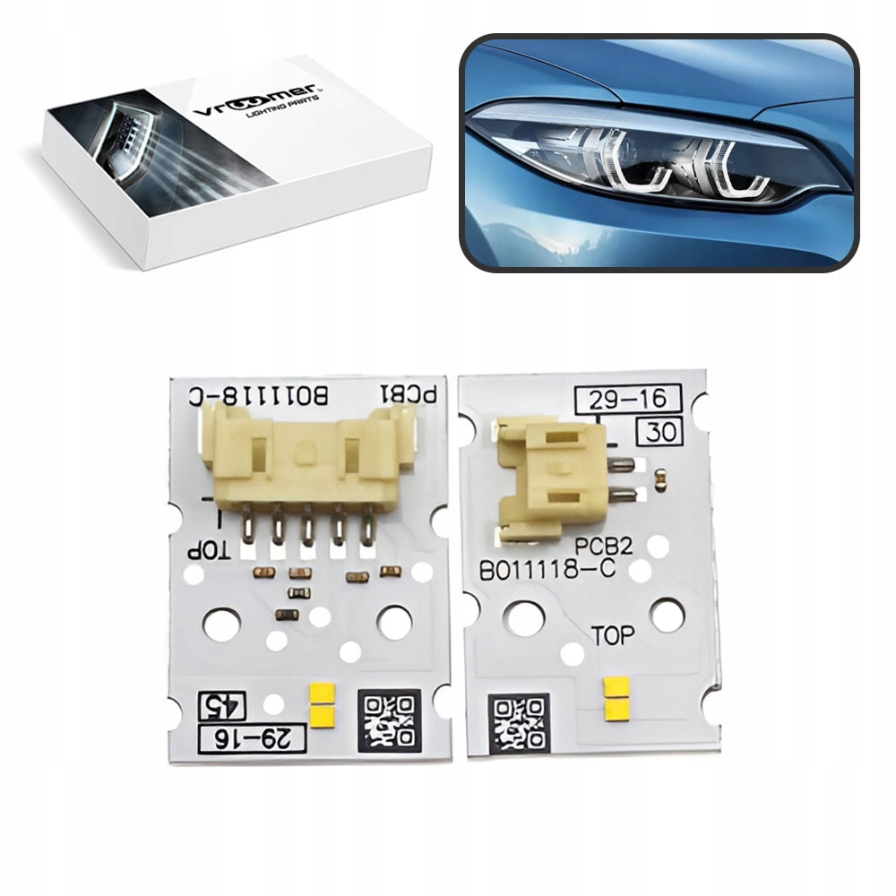 фото №1, Модуль пластина drl лампи фара bmw 2 m2 f22 f23 17-21 адаптивний led правий