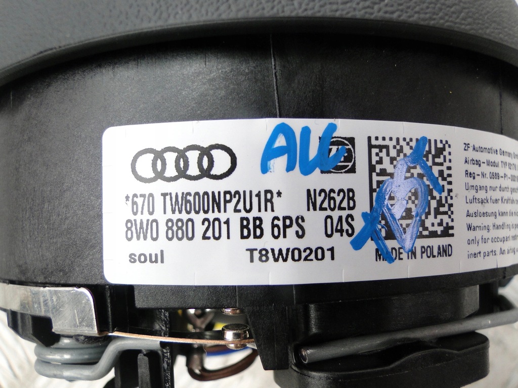 фото №11, Audi rs4 rs5 8w воздуховод лепестки переключения alcantara