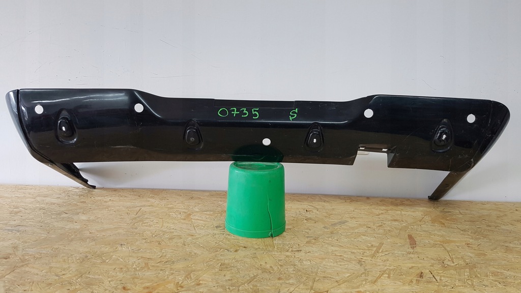 фото №1, Mitsubishi l200 2006 - накладка бампер задняя 0735