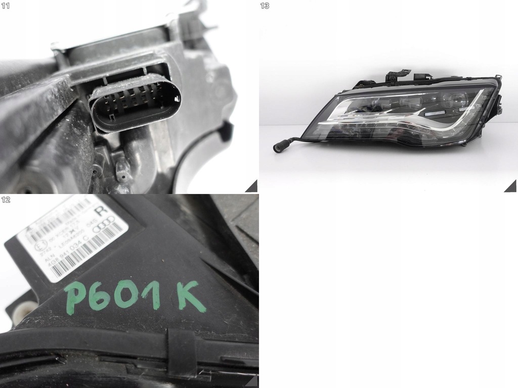 фото №12, Audi s7 a7 4g8 10-14 full led лампа комплектна r eu