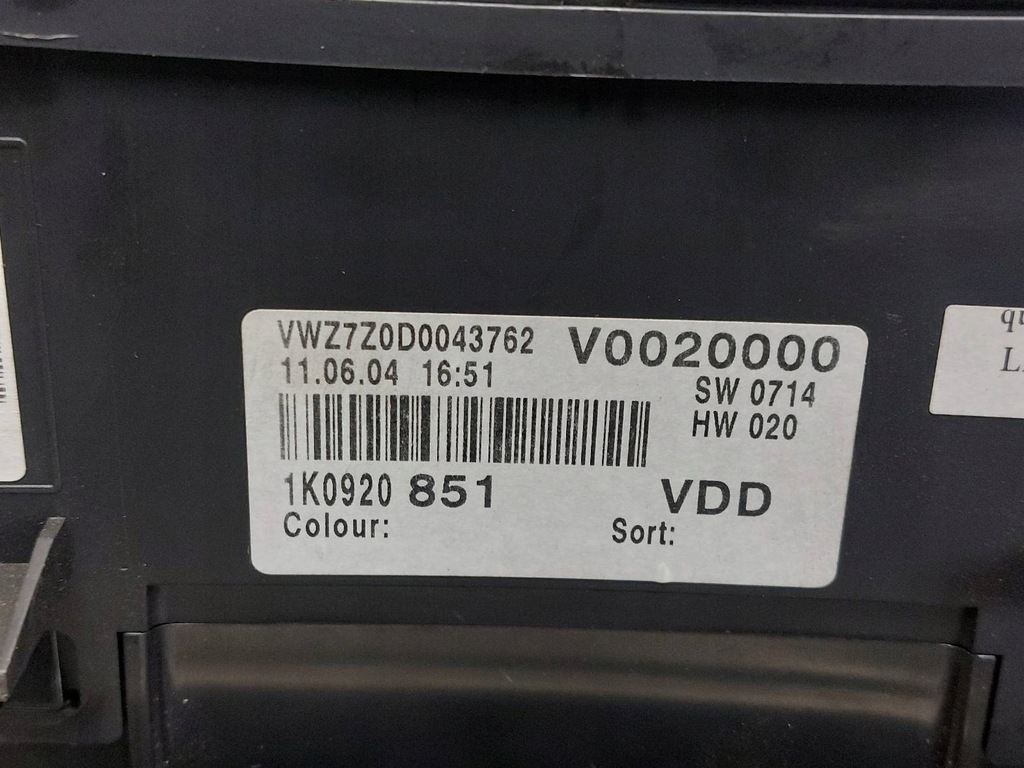 фото №10, Набір стартовий volkswagen golf v 1.4 fsi 03c906056h 0261s02004