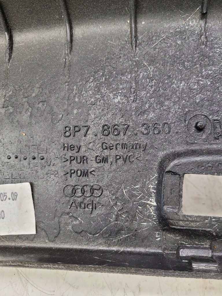 фото №9, Молдинг рамы крыша audi a3 8p cabrio 8p7867360