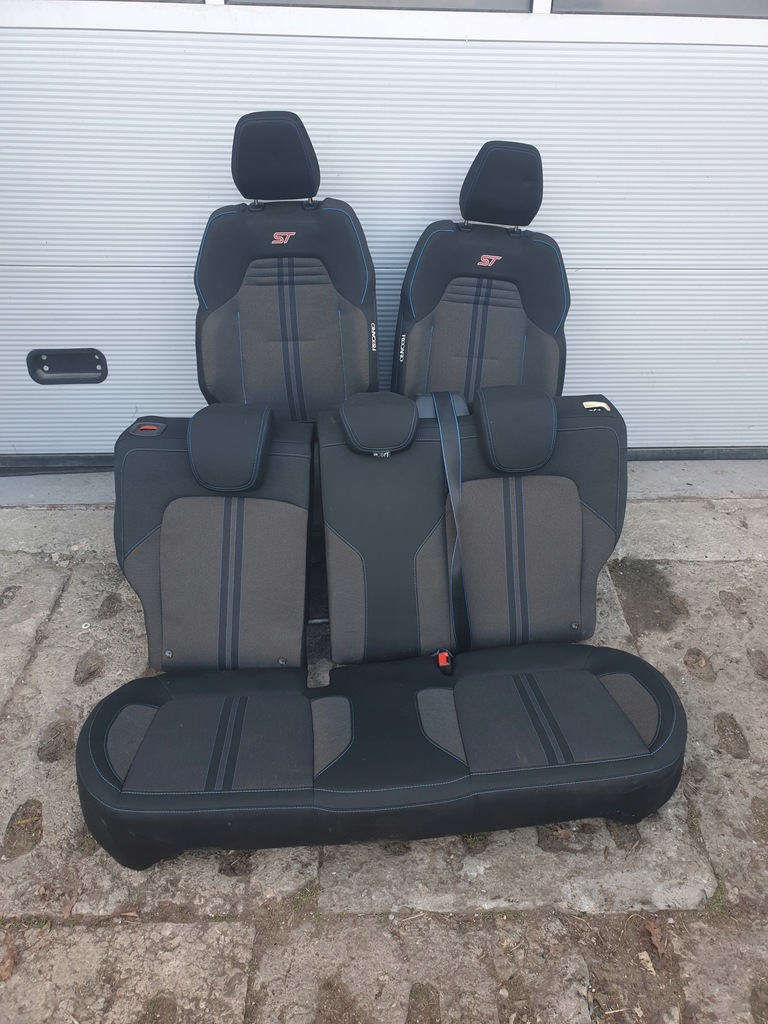 фото №1, Ford fiesta mk8 st сиденья заднее сиденье сиденья 3 d