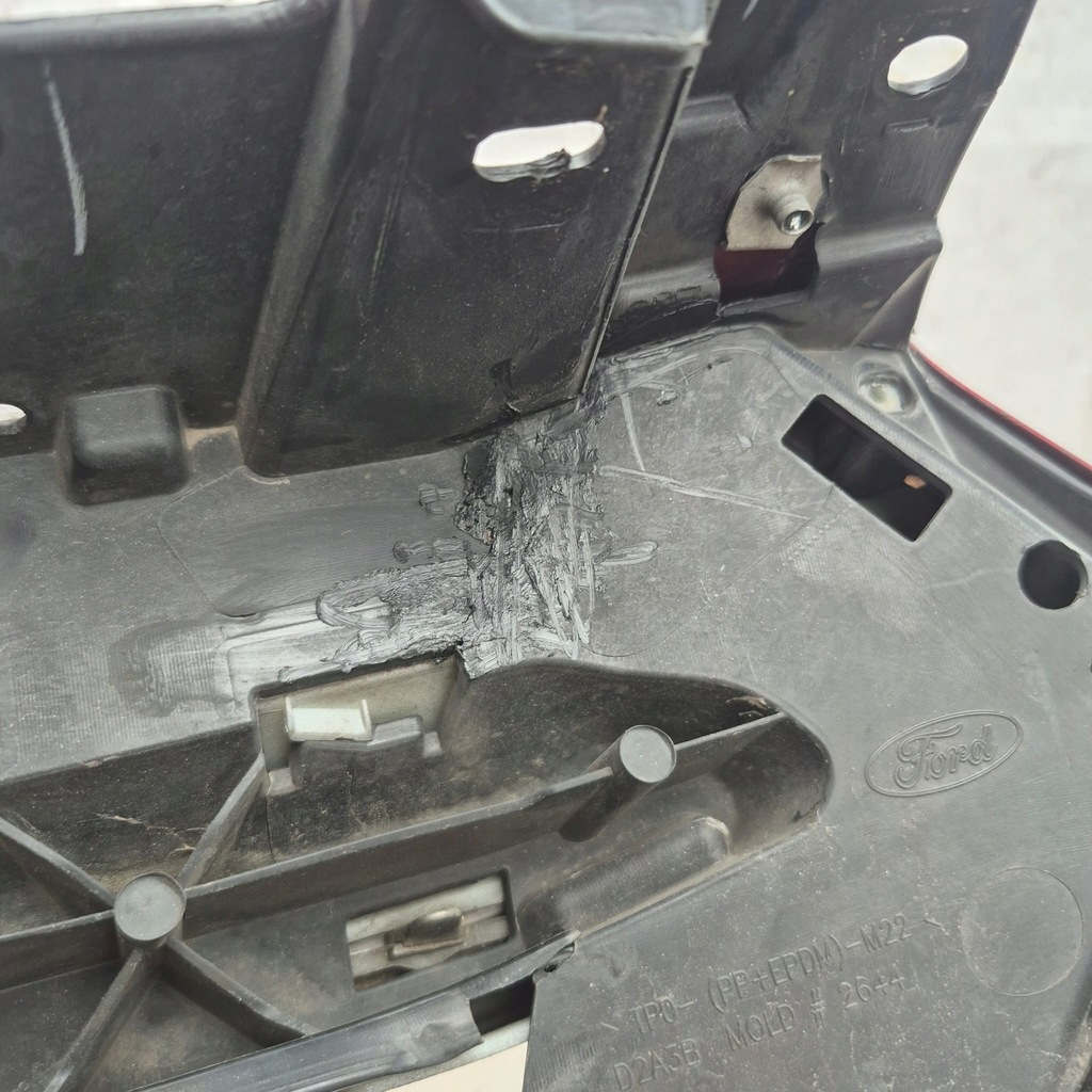 фото №14, Ford kuga ii 2 mk2 lift 16-19 бампер перед передний sprysk pdc