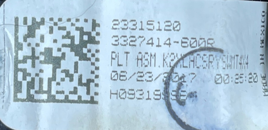 Купить O2 cadillac escalade iv 2014 - панель света trybu 4x4 приводов 23315120