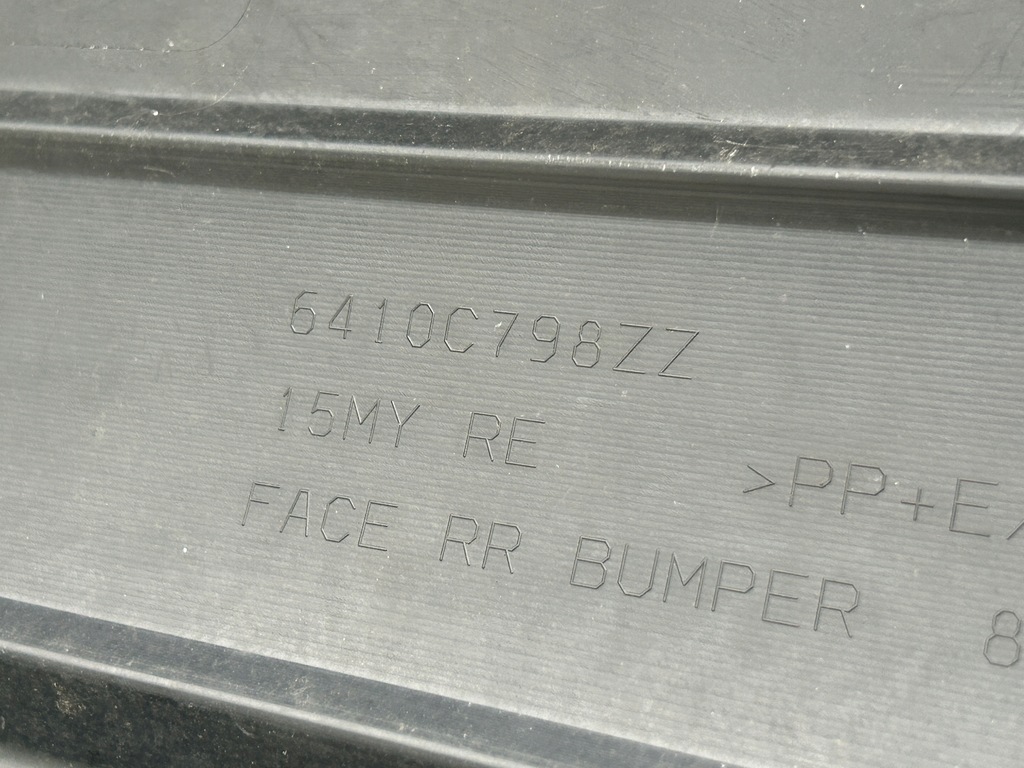 фото №10, Mitsubishi outlander iii lift 15- бампер задняя задний pdc 6410c798zz