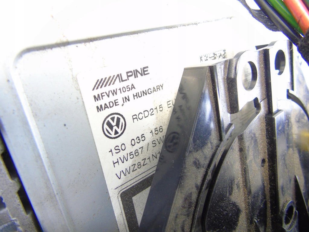 фото №7, Радіо панель кондиціонера vw up 1s0035156 up!