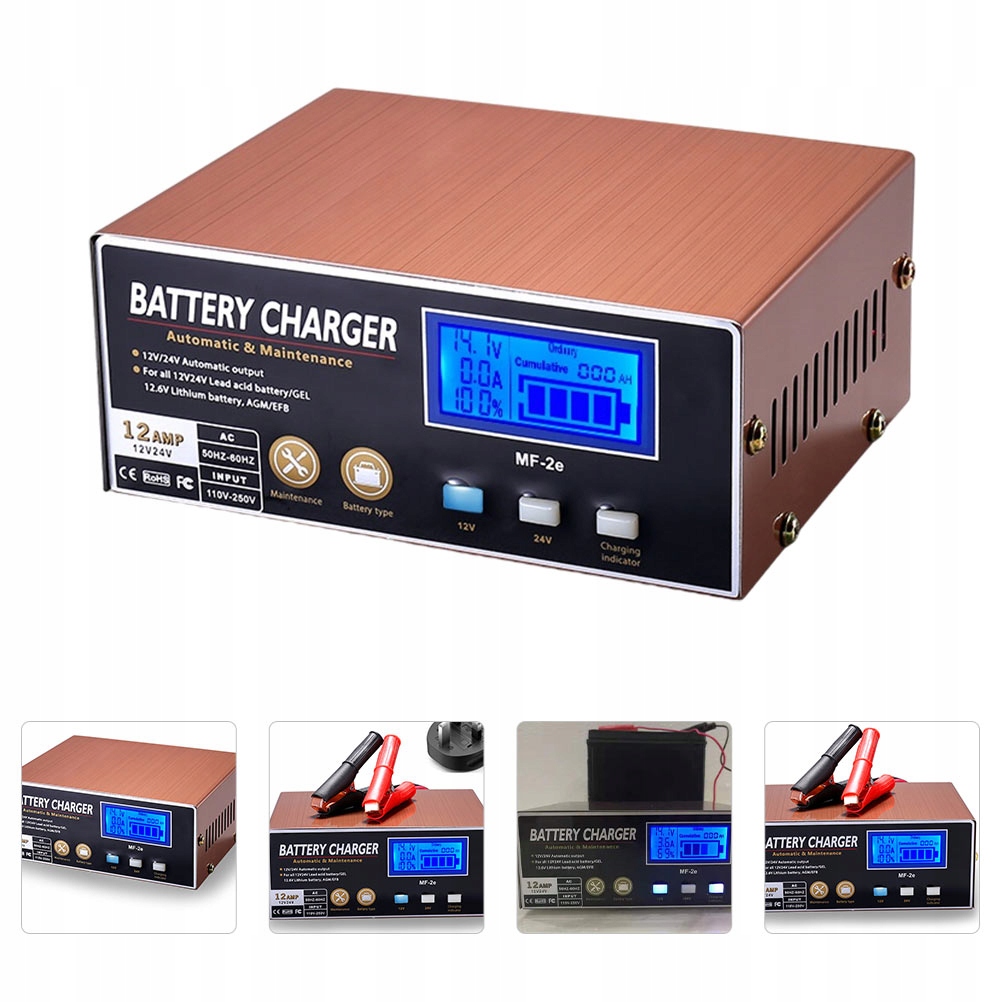 фото №7, C зарядное устройство автомобильная ремонт аккумулятор impulsowego