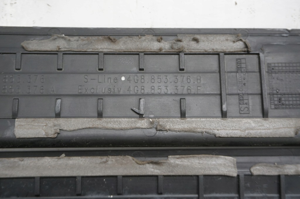 фото №6, Audi a7 4g s-line накладки накладки поріг комплект