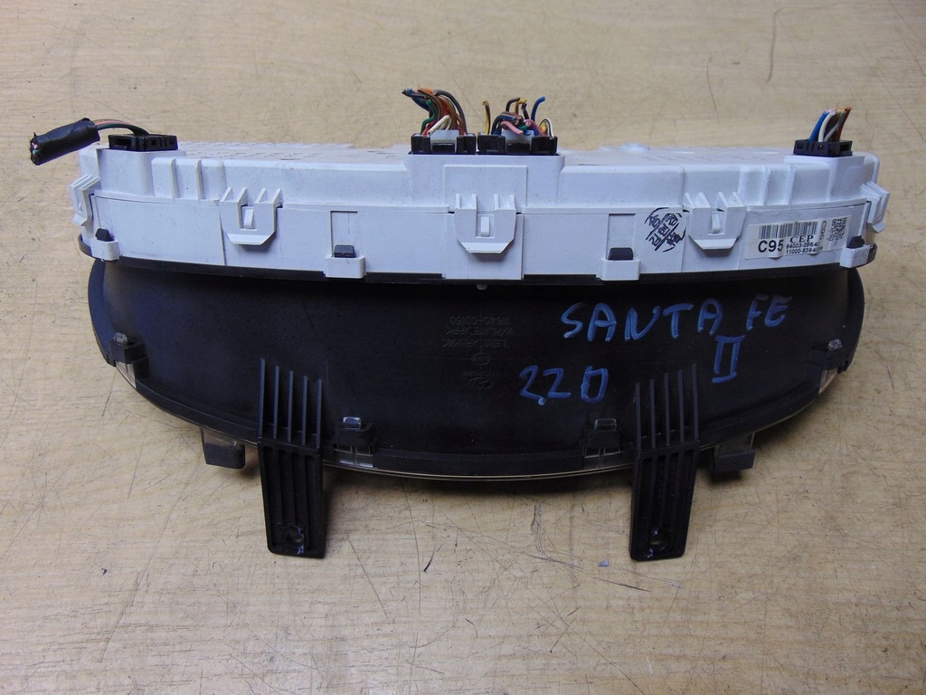 фото №7, Счетчик приборная панель hyundai santa fe ii 2.2d europa