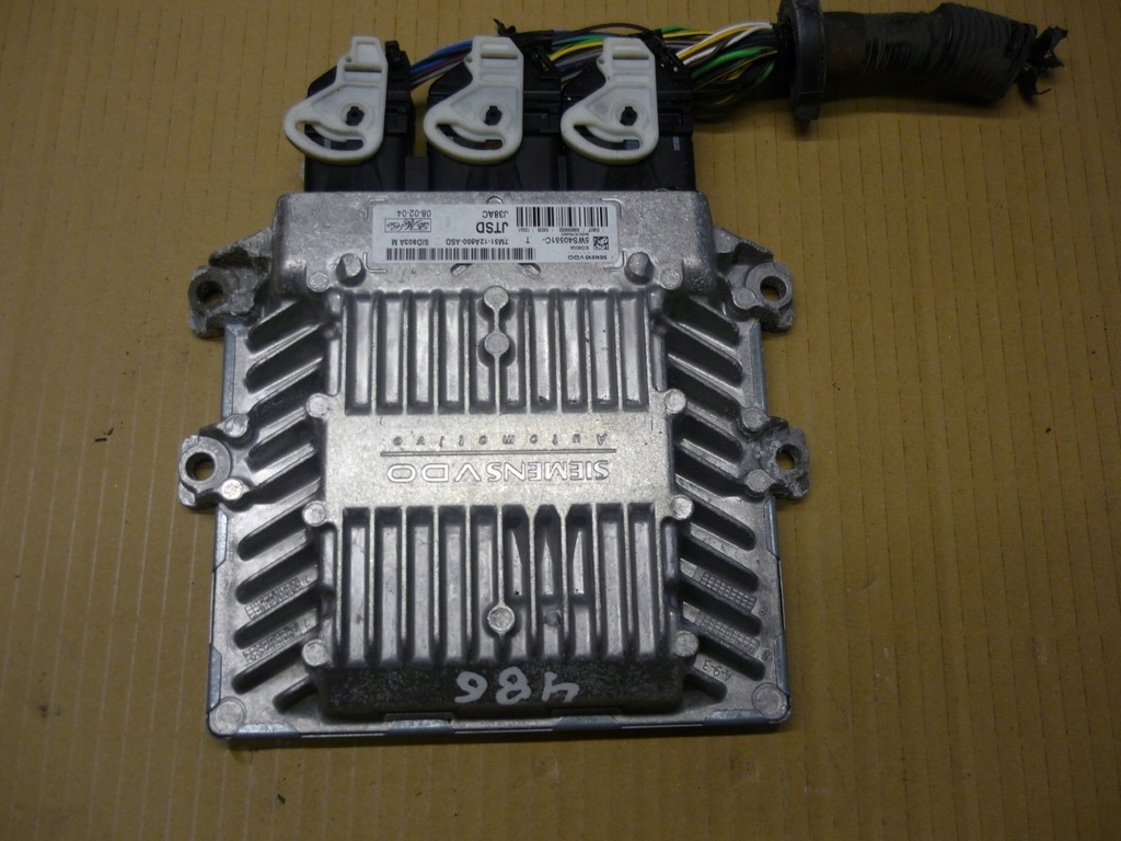 фото №1, Ford focus mk2 блок управления 7m51-12a650-asd