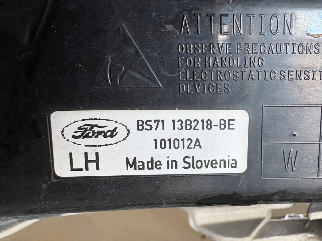 фото №11, Ford mondeo iv 4 mk4 lift 2010- 14 бампер перед передний bs71-17757-a