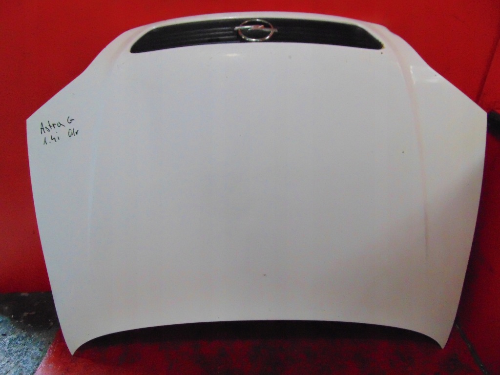 Купить Opel astra 2 2 g капот крышка двигателя y474 белый