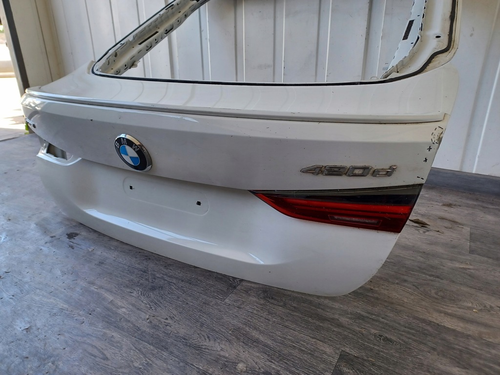 фото №10, Крышка багажника задняя задняя bmw 4 i4 g26 крышка багажника