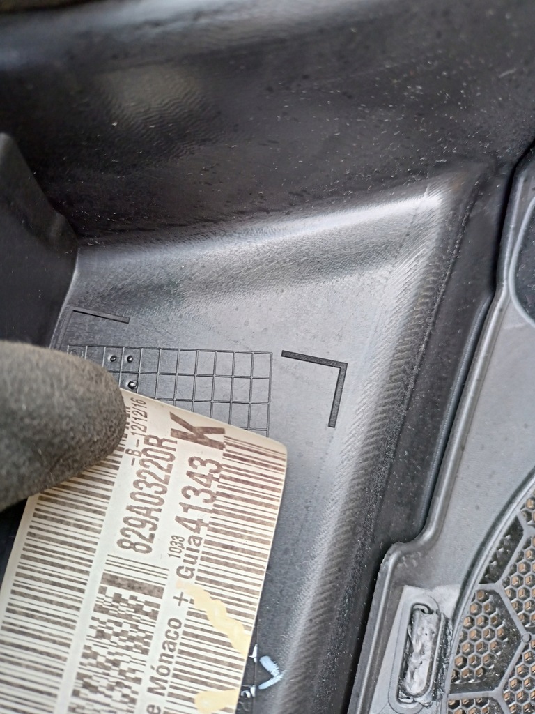 фото №9, Renault megane iv обивка дверь левый задняя