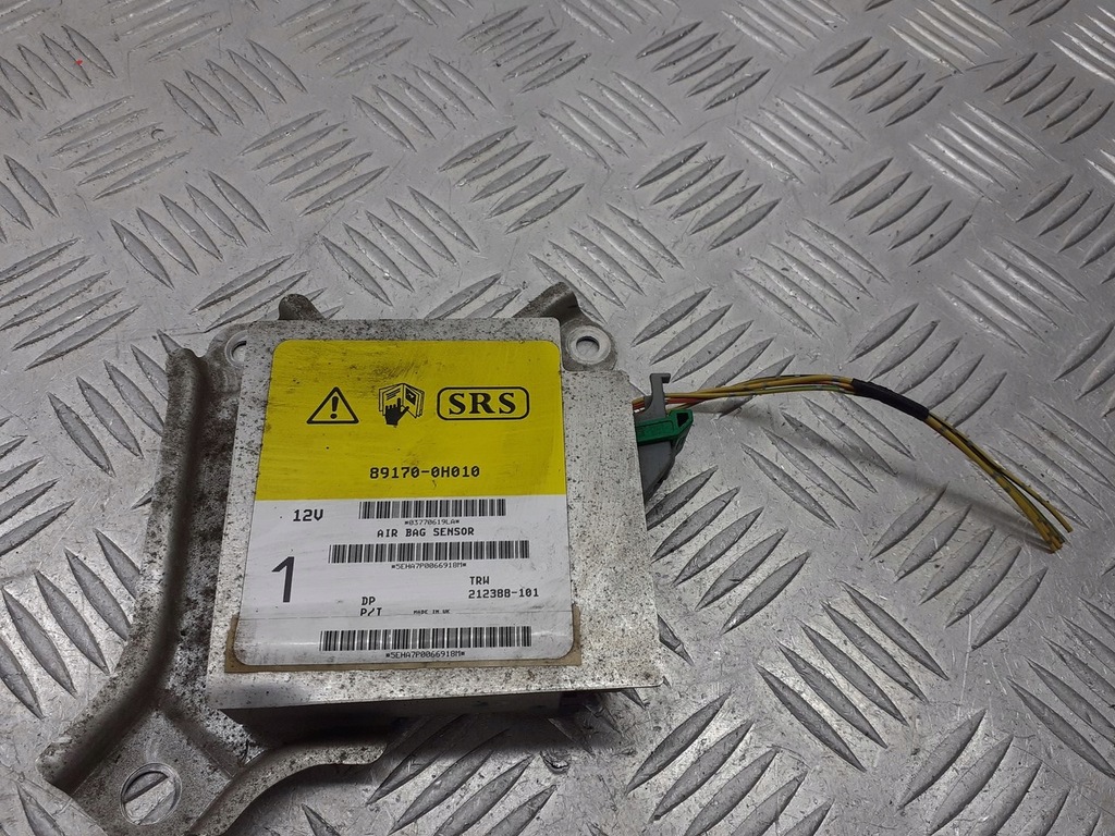 фото №1, Модуль подушка безопасности peugeot 107 1.0 89170-0h010