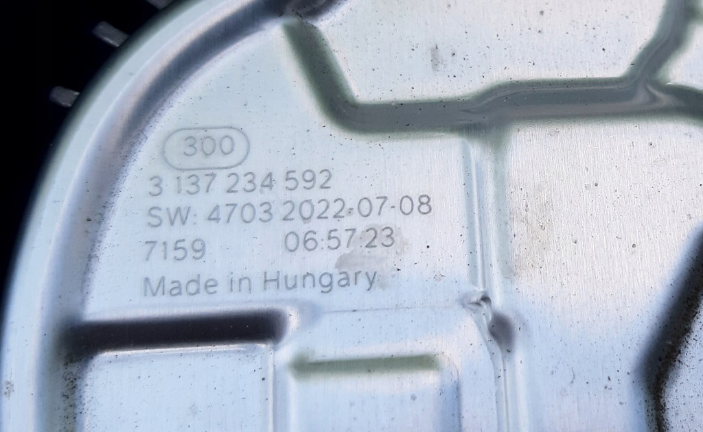 фото №11, Mercedes c-klasa w206 cle w236 c236 вентилятор