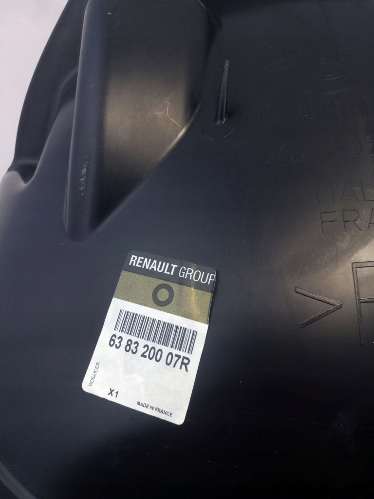 фото №2, Подкрылок renault master iii правое часть задняя 638320007r оригинал