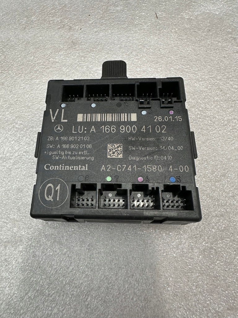 фото №1, Модуль двері mercedes-benz оригінальний номер a1669004102...