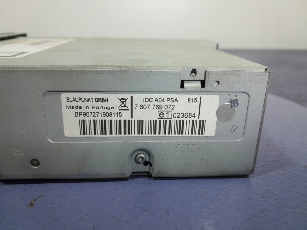 фото №5, Peugeot 307 чейнджер дисків cd blaupunkt 7607769072