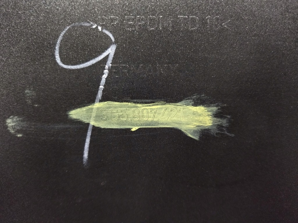 фото №16, 3g5807421a бампер задняя версия pod 4pdc цвет lb7s vw passat b8 2015+ sedan