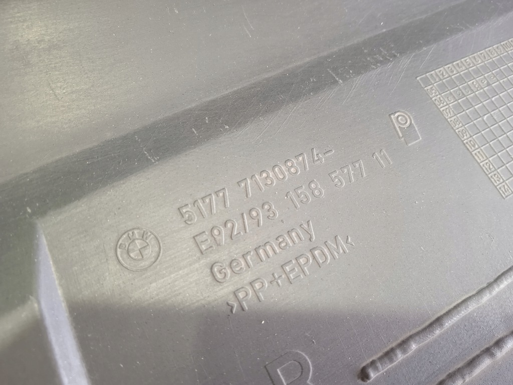 фото №12, Bmw 3 e92 e93 coupe молдинг порог правая 7130874