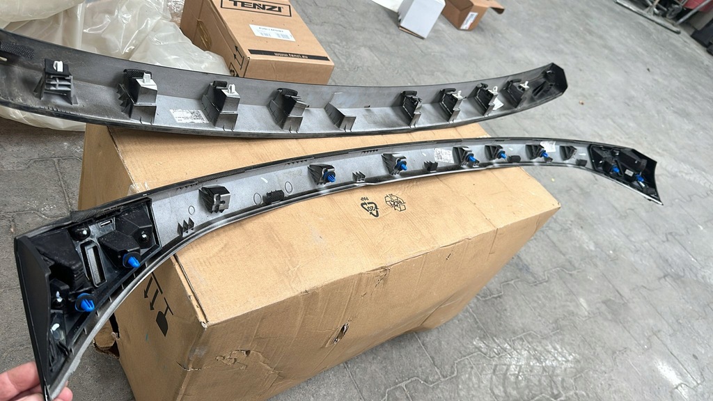 фото №4, Hyundai tucson 2021- накладка крышки задняя задняя молдинг