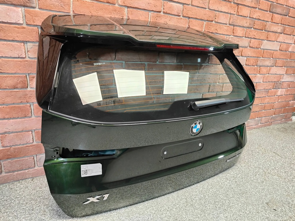 фото №14, Крышка багажника багажника задняя задняя стекло bmw x1 u11 c4e sanremo green