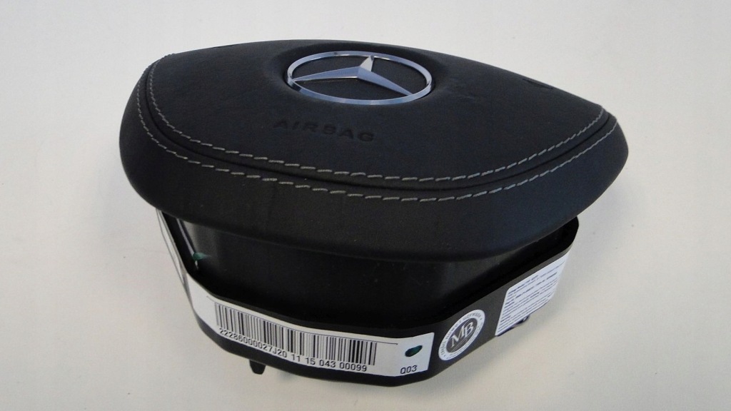 фото №12, Mercedes s klasa w222 222 przed liftem подушка w руль подушка безопасности кожа