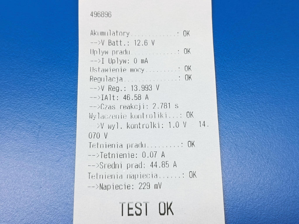 Renault clio 2 рестайлинг  1.5dci генератор 8200120286 a002tb6481 110a test с Разборки