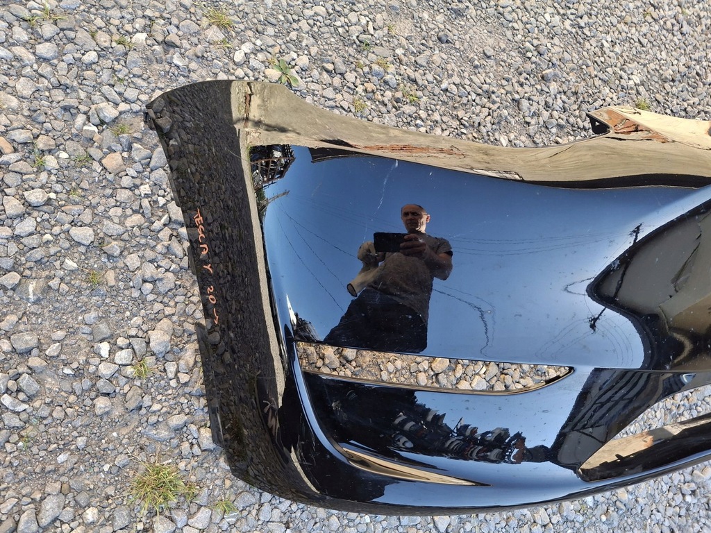 фото №3, Бампер передній tesla model y 2020r-