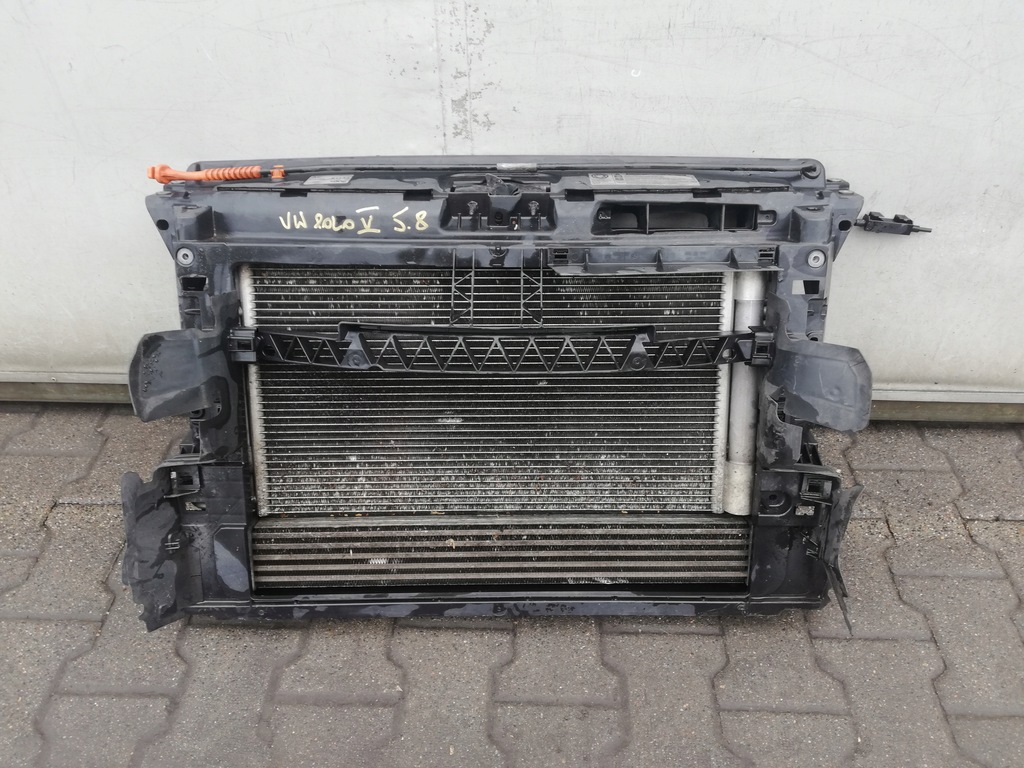 фото №1, Pas передній радіатор vw polo v 09- tdi