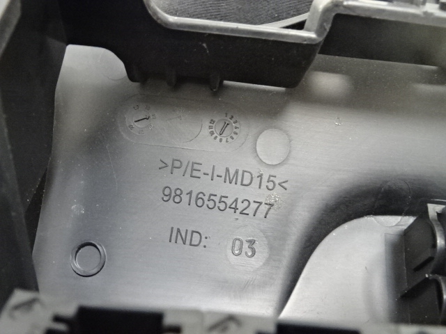 фото №9, Peugeot partner iii панель переключатель регулировки зеркал света 9816554277