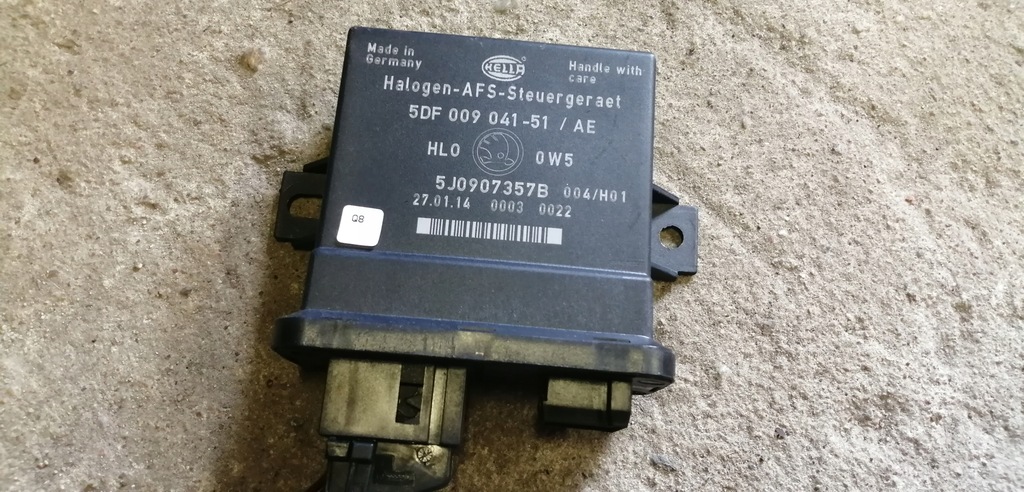 фото №1, Skoda fabia ii модуль світла 5j0907357b