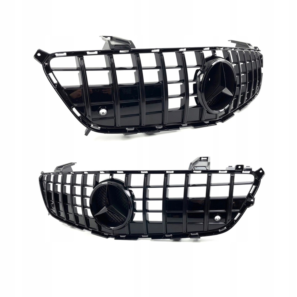 фото №3, Mercedes sl r231 2013-2016 стиль amg panamericana решётка радиатора решётка радиатора