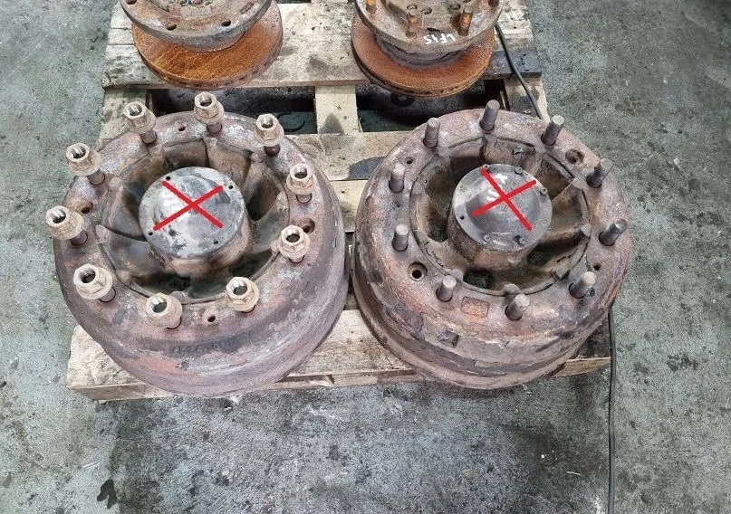 фото №1, Ступиця перед з bębnem daf 95 xf 85 cf