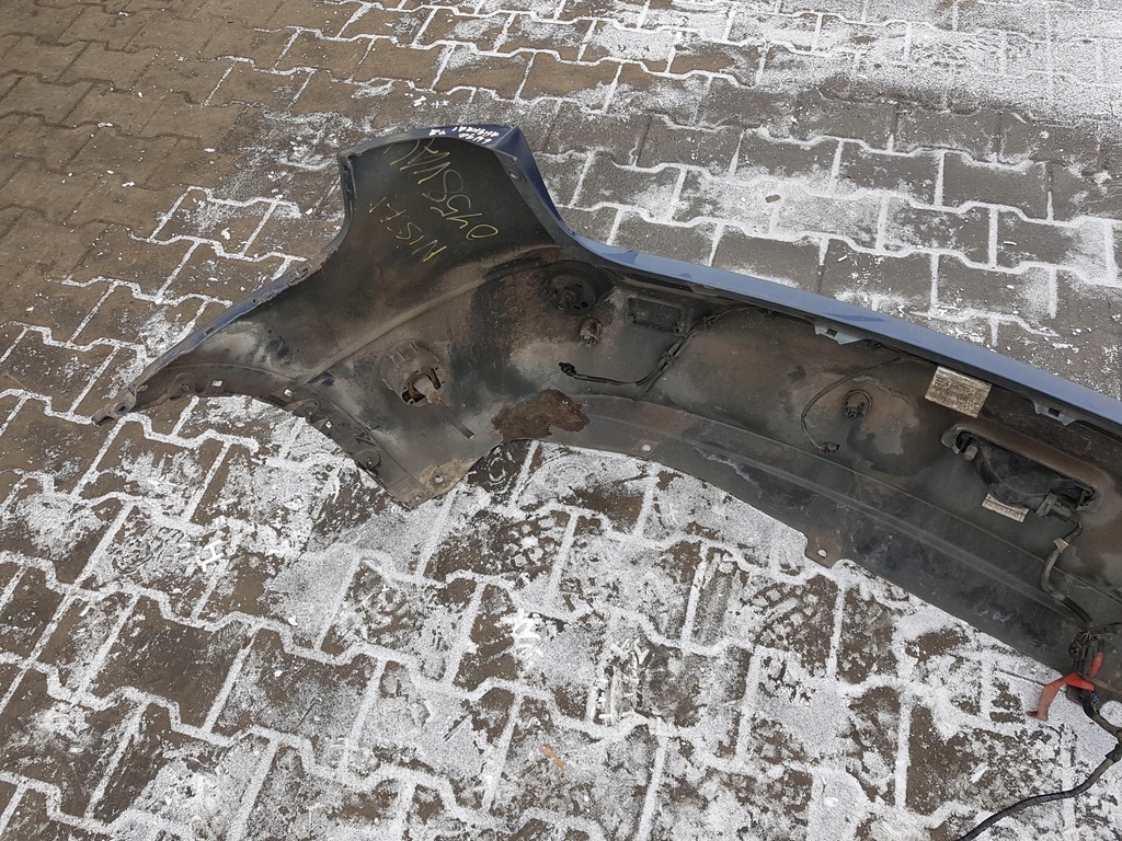 фото №11, Nissan qashqai i j10 +2 06-09r бампер задняя bw9g