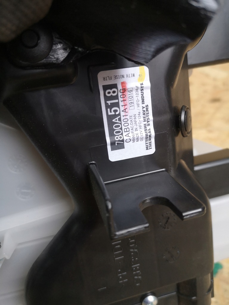 фото №7, Outlander iii 2.4 phev отопитель 7800a518