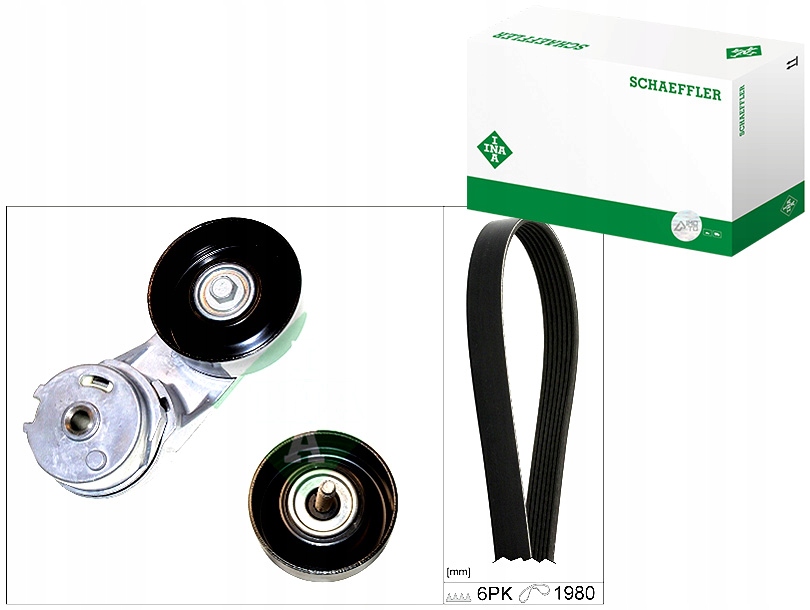 фото №1, Schaeffler ina 529 0331 10 набор ремень клиновой многоручейковый